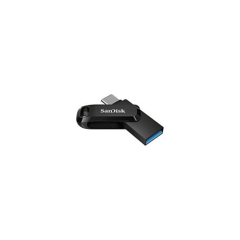 SanDisk 128GB Ultra Dual Drive Go USB Type-C Flash Drive, Black -  SDDDC3-128G-G46