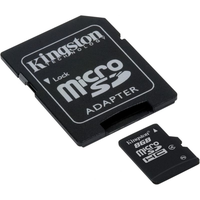 Kingston - SDC4/8GB - Carte Micro SDHC 8 Go