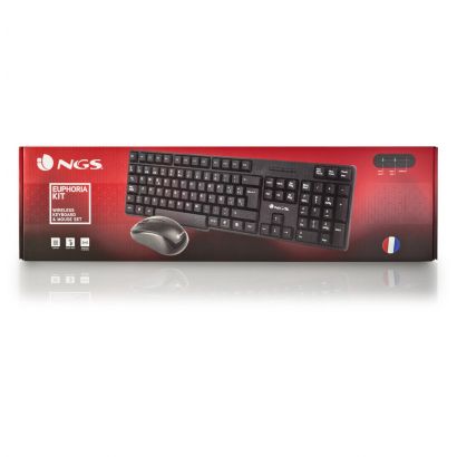 Pack sans fil 2.4 GHz : Clavier & Souris Azerty