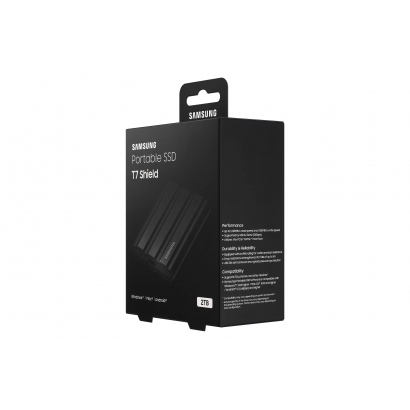 Disque dur externe SSD Samsung T7 2To Shield Noir - Ulpress