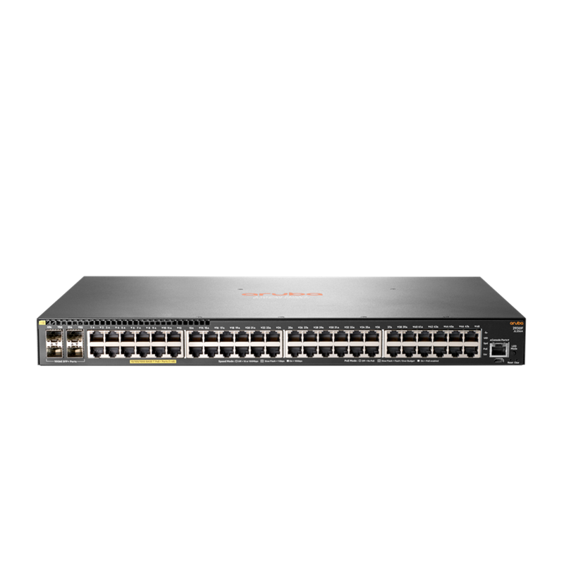 Switch Administrable HP Aruba 2930F 48G PoE+ 4SFP+ (JL256A)