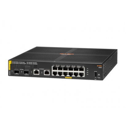 Switch manageable 12 ports HP Aruba 6000 12G Class4 PoE+ 2G/2SFP 139W (R8N89A)