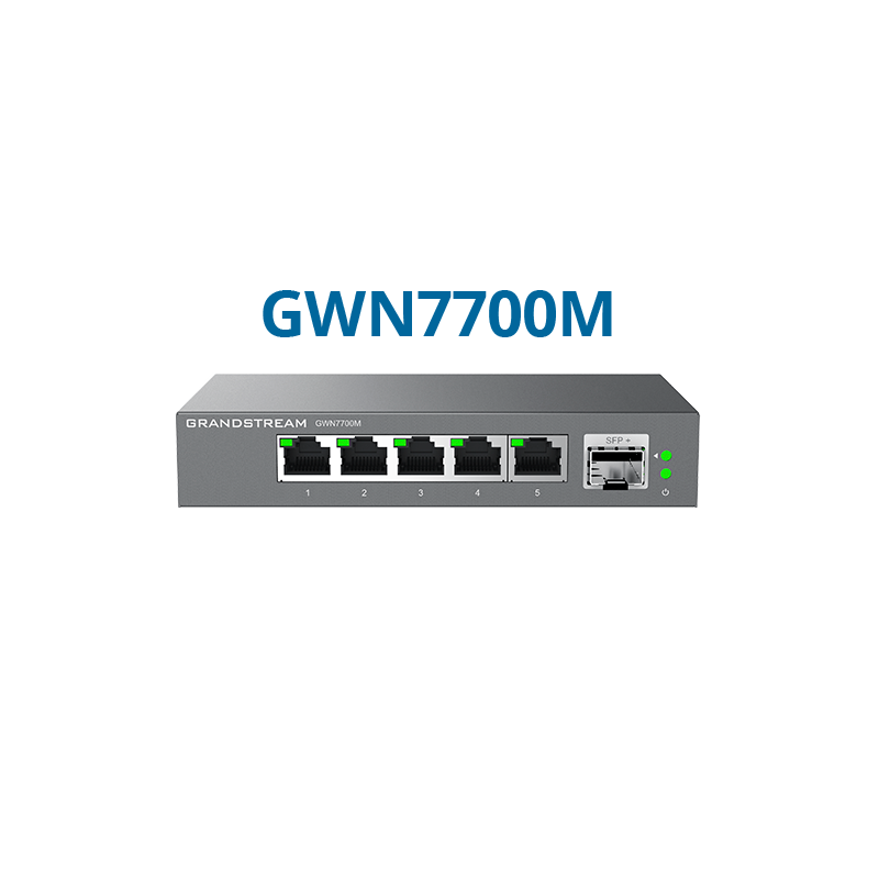 Switch réseau non géré 2.5G GRANDSTREAM 5 ports multi-Gigabit (GWN7700M)
