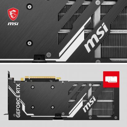 Carte Graphique MSI GeForce RTX 4060 TI VENTUS 3X 16G OC (912-V517-013)