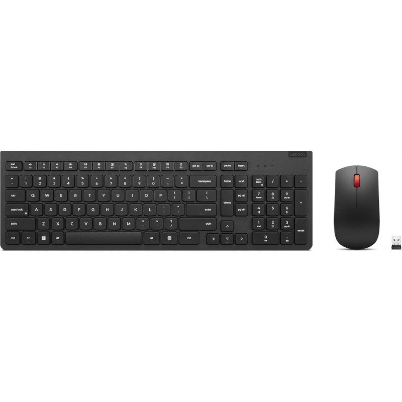 Ensemble clavier et souris sans fil Lenovo Essential Gen2 Noir – Français 189 (4X31N50719)