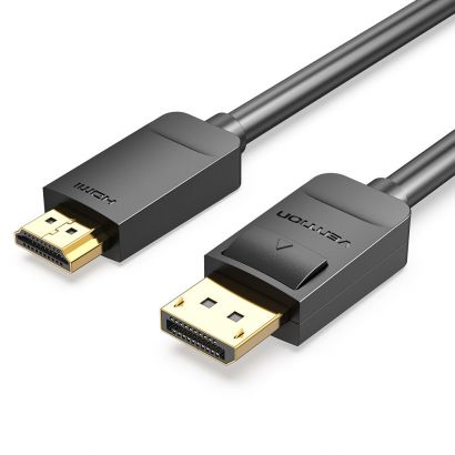 DP to HDMI Cable 1.5M Black