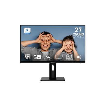 Écran 27" 4K UHD MSI Pro MP273UP E6 (9S6-3PB49H-296)