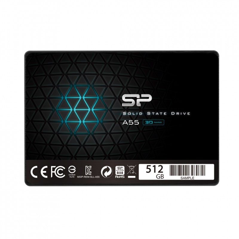 Disque dur interne SILICON POWER A55 - SSD - SATA 2.5" - 256GB (SP256GBSS3A55S25)